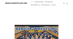 Desktop Screenshot of beniciawrestling.org